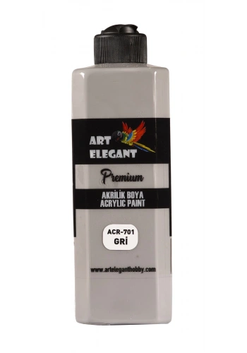 Art Elegant Akrilik Boya 400ml Acr-701 Gri