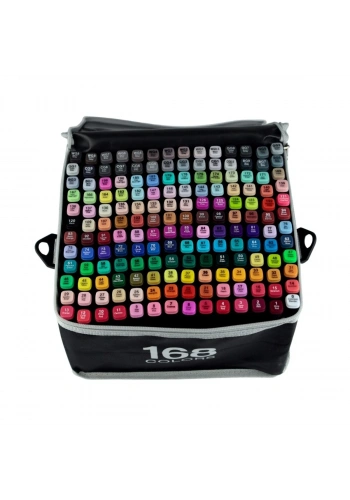 Art Elegant Bez Çantalı Touch Dayu Marker Seti 168li