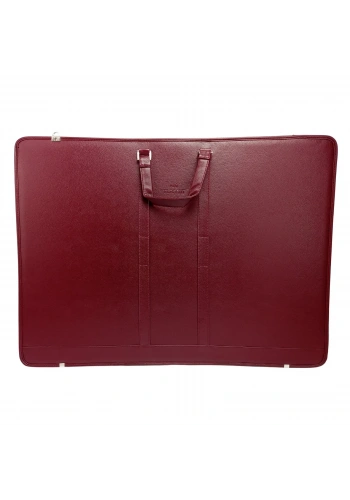 Art Elegant Deri Teknik Proje Çantası 55x75cm Bordo