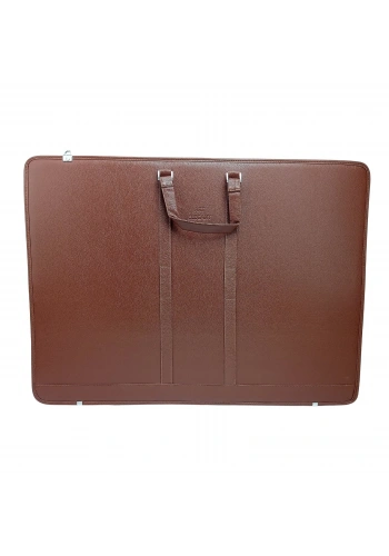 Art Elegant Deri Teknik Proje Çantası 55x75cm Kahverengi