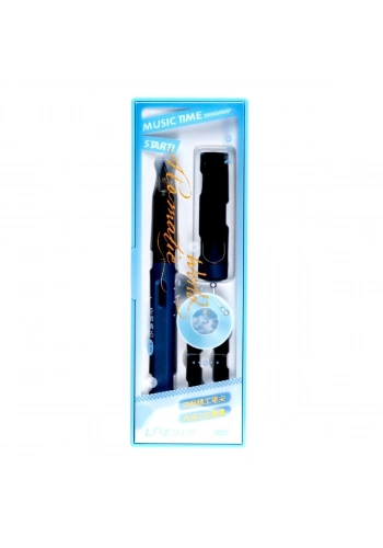 Art Elegant Dolma Kalem Seti Extra Fine Metalik Mavi