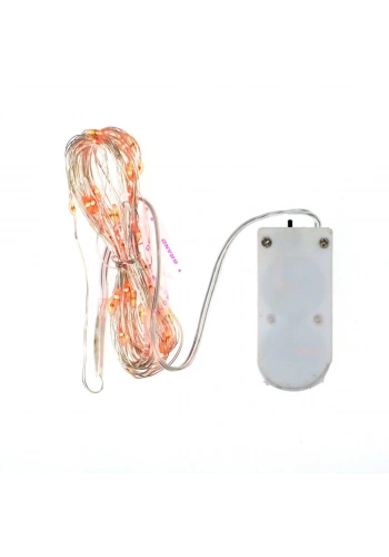 Art Elegant LED Işık Pilli 2mt Kırmızı