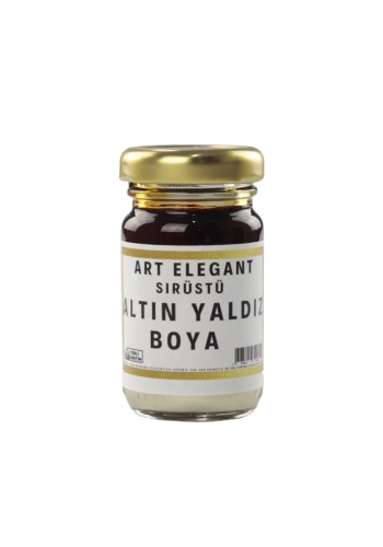 Art Elegant Sırüstü Yaldız Boya 67cc (50gr) Altın