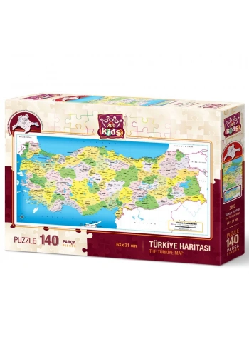 Art Puzzle 140 Parça Türkiye Siyasi Haritası 1923