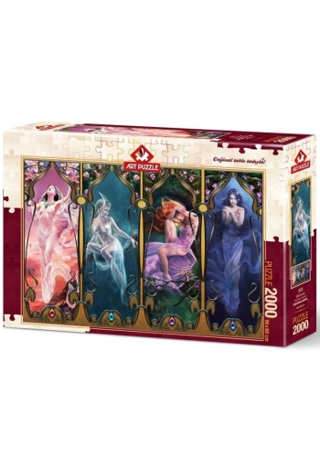 Art Puzzle 2000 Parça Dört Cevher 4573