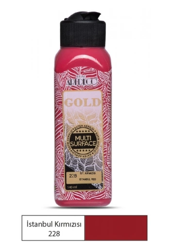 ARTDECO 70R GOLD AKRİLİK BOYA 228 İSTANBUL KIRMIZISI 140ml