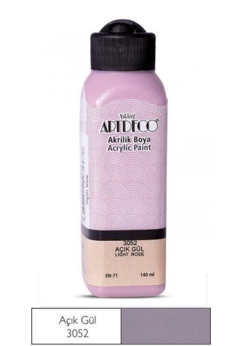 Artdeco Akrilik Boya 140 ml. 3052 AÇIK GÜL