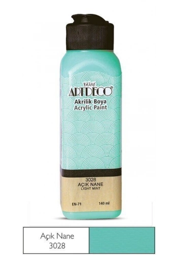 Artdeco Akrilik Boya 140 ml. 3028 AÇIK NANE