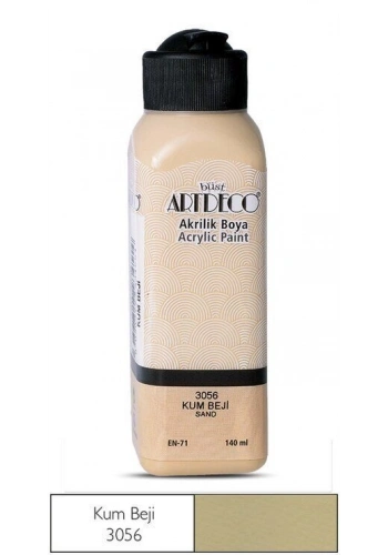Artdeco Akrilik Boya 140 ml. 3056 KUM BEJİ