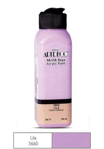 Artdeco Akrilik Boya 140 ml. 3660 LİLA