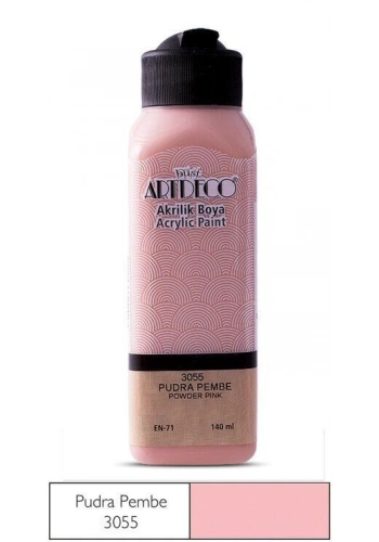 Artdeco Akrilik Boya 140 ml. 3055 PUDRA PEMBE