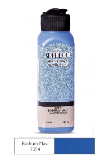 Artdeco Akrilik Boya 140 ml. 3054 BODRUM MAVİ
