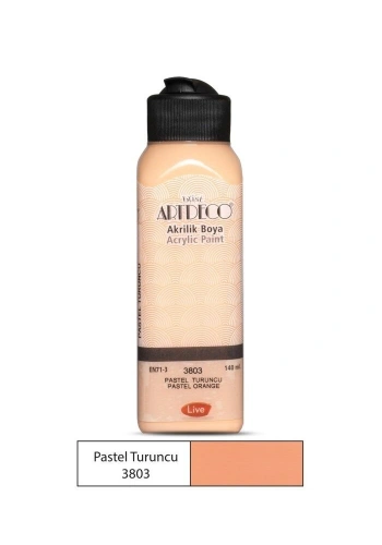 Artdeco Akrilik Boya 140 ml. 3803 Pastel Turuncu