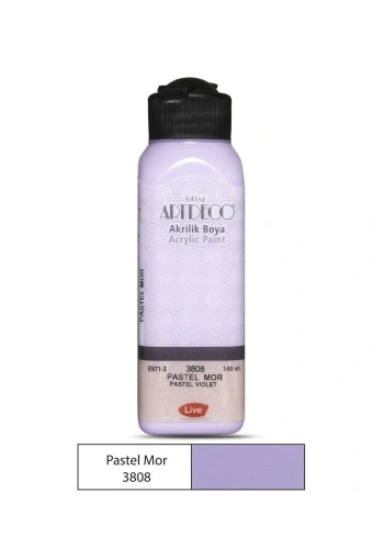 Artdeco Akrilik Boya 140 ml. 3808 Pastel Mor