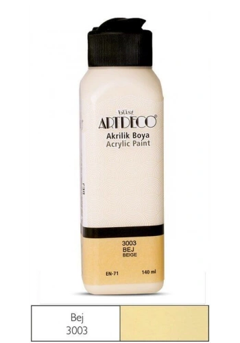 Artdeco Akrilik Boya 140 ml. 3003 BEJ