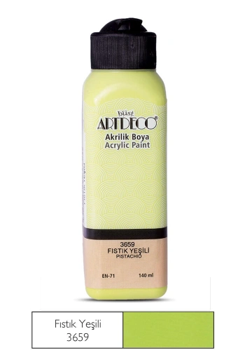 Artdeco Akrilik Boya 140 ml. 3659 FISTIK YEŞİLİ