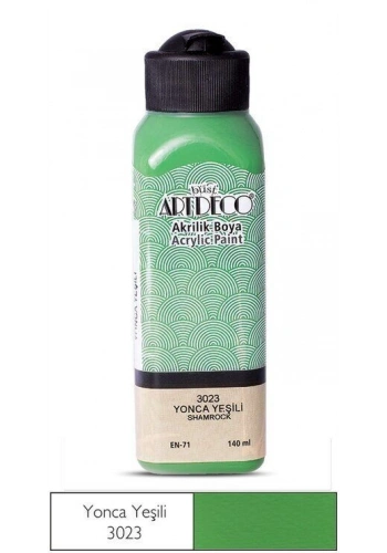 Artdeco Akrilik Boya 140 ml. 3023 YONCA YEŞİLİ