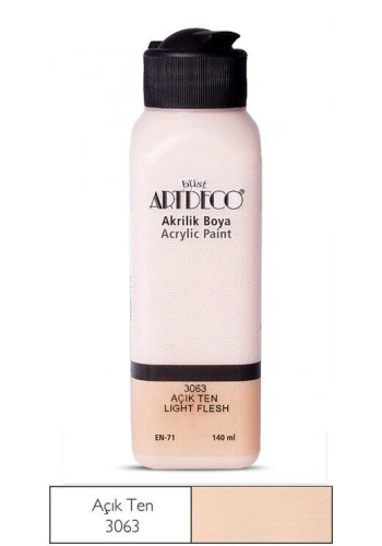 Artdeco Akrilik Boya 140 ml. 3063 AÇIK TEN