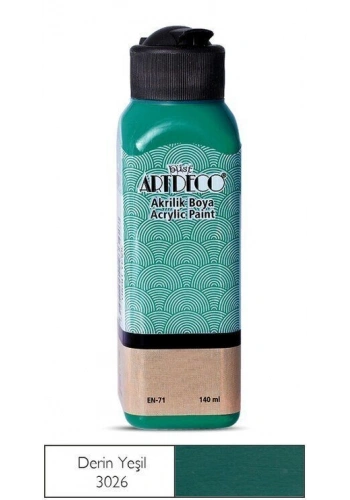 Artdeco Akrilik Boya 140 ml. 3026 DERİN YEŞİL