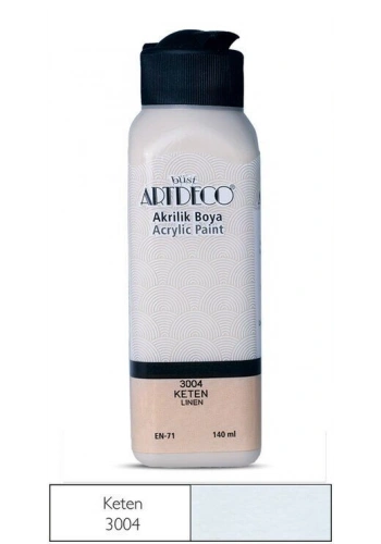 Artdeco Akrilik Boya 140 ml. 3004 KETEN