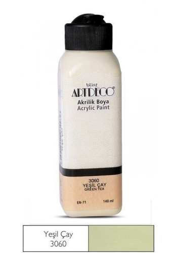 Artdeco Akrilik Boya 140 ml. 3060 YEŞİL ÇAY