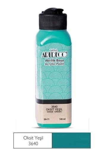 Artdeco Akrilik Boya 140 ml. 3640 OKSİT YEŞİL
