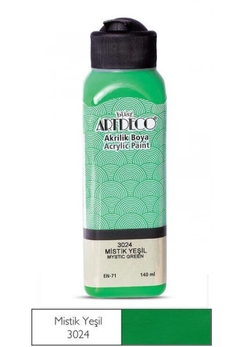 Artdeco Akrilik Boya 140 ml. 3024 MİSTİK YEŞİL