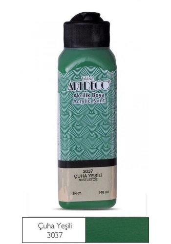 Artdeco Akrilik Boya 140 ml. 3037 ÇUHA YEŞİLİ