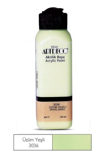 Artdeco Akrilik Boya 140 ml. 3036 ÜZÜM YEŞİLİ