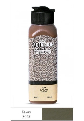 Artdeco Akrilik Boya 140 ml. 3045 KAKAO