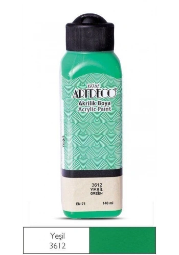 Artdeco Akrilik Boya 140 ml. 3612 YEŞİL