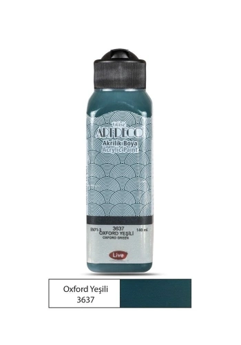Artdeco Akrilik Boya 140 ml. 3637 OXFORD YEŞİLİ