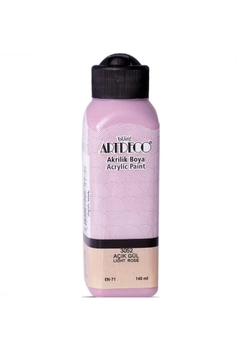Artdeco Akrilik Boya 140 ML Açık Gül 070R-3052
