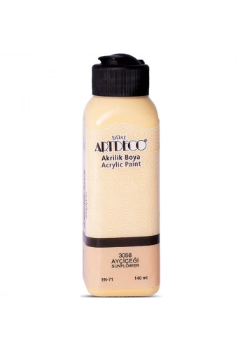 Artdeco Akrilik Boya 140 ML Ayçiçeği 070R-3058