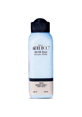 Artdeco Akrilik Boya 140 ML Bebek Mavi 070R-3679
