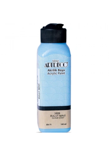 Artdeco Akrilik Boya 140 ML Bulut Mavi 070R-3609