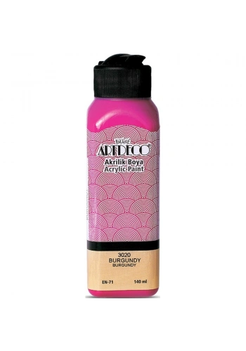 Artdeco Akrilik Boya 140 ML Burgundy 070R-3020