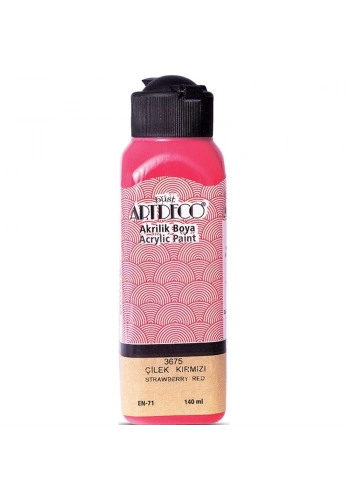 Artdeco Akrilik Boya 140 ML Çilek Kırmızı 070R-3675