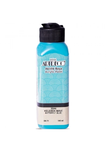 Artdeco Akrilik Boya 140 ML Kelebek Mavi 070R-3044