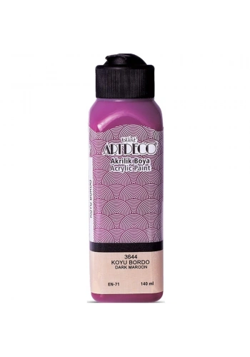 Artdeco Akrilik Boya 140 ML Koyu Bordo 070R-3644