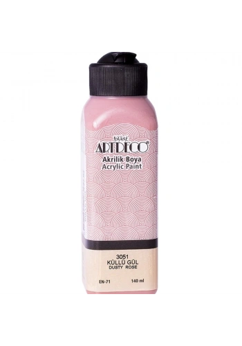 Artdeco Akrilik Boya 140 ML Küllü Gül 070R-3051