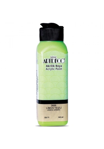 Artdeco Akrilik Boya 140 ML Limon Yeşili 070R-3666