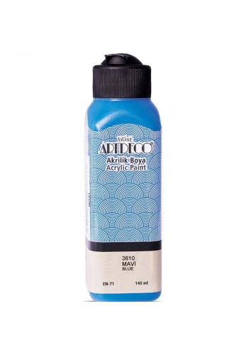 Artdeco Akrilik Boya 140 ML Mavi 070R-3610
