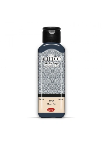 Artdeco Akrilik Boya 140 ML Mavi Gri 3710