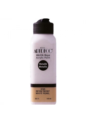Artdeco Akrilik Boya 140 ML Metalik Beyaz 071R-3720