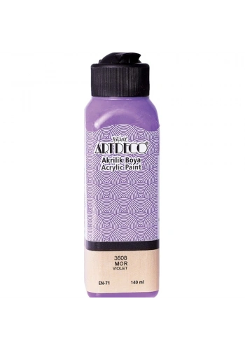 Artdeco Akrilik Boya 140 ML Mor 070R-3608