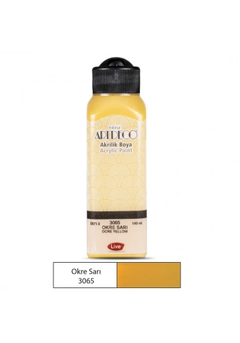 Artdeco Akrilik Boya 140 ML Okre Sarı 3065