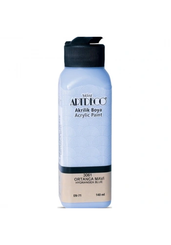 Artdeco Akrilik Boya 140 ML Ortanca Mavi 070R-3061