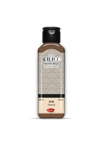 Artdeco Akrilik Boya 140 ML Sepya 3716