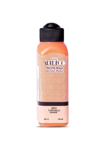 Artdeco Akrilik Boya 140 ML Turuncu 070R-3603
